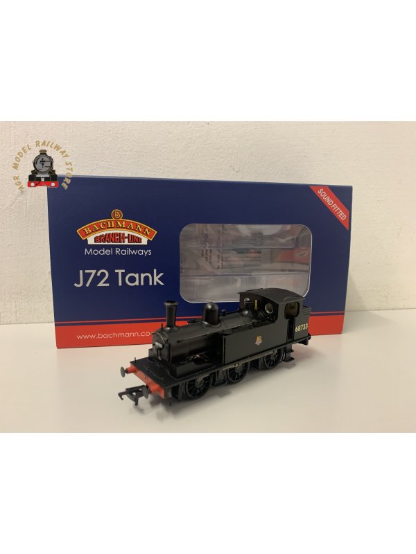 Bachmann 31-061SF OO Gauge LNER J72 Tank 68733 BR Black Early Emblem