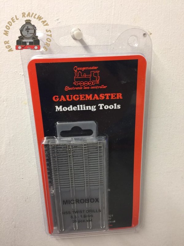 GM648 Gaugemaster Microbox Drills 0.3-1.6 