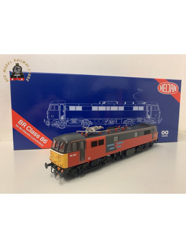 Heljan 8642 OO Gauge Class 86 86416 Rail Express Systems (RES) Red & Black