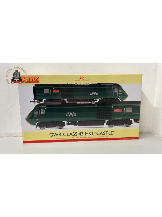 Hornby R30098 OO Gauge Class 43 HST Train Pack GWR Castle Set