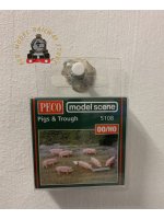 Modelscene 5108 Pigs & Trough OO Gauge