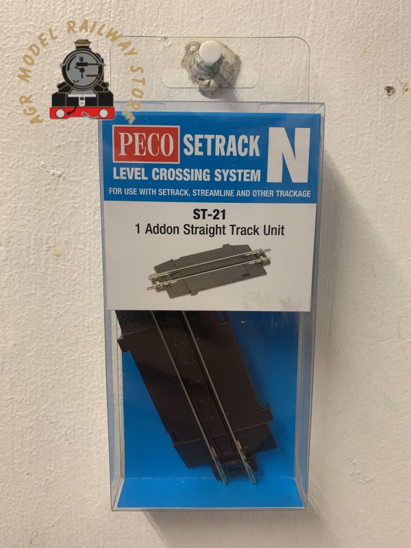 Peco ST-21 Setrack Level Crossing Extension - N Gauge