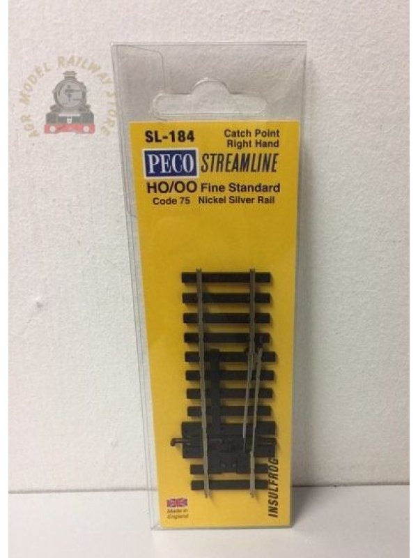 Catch Point Right Hand OO Scale PECO SL-184 Code 75 Finescale