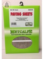 Metcalfe M0055  Paving Sheets (8 x A4 size) - OO Gauge