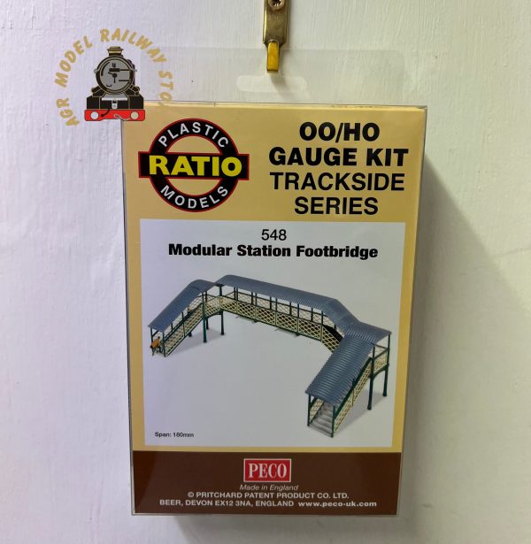 Ratio 548 Station Footbridge Kit - OO Gauge