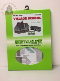 Metcalfe PO253 Village School - OO Gauge