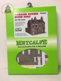 Metcalfe PO262 Terraced Houses Stone - OO Gauge