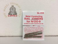 Peco SL-310 Nickel Silver Rail Joiners (24) - N Gauge