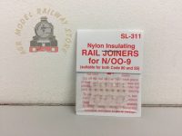 Peco SL-311 Insulated Rail Joiners (12) - N Gauge