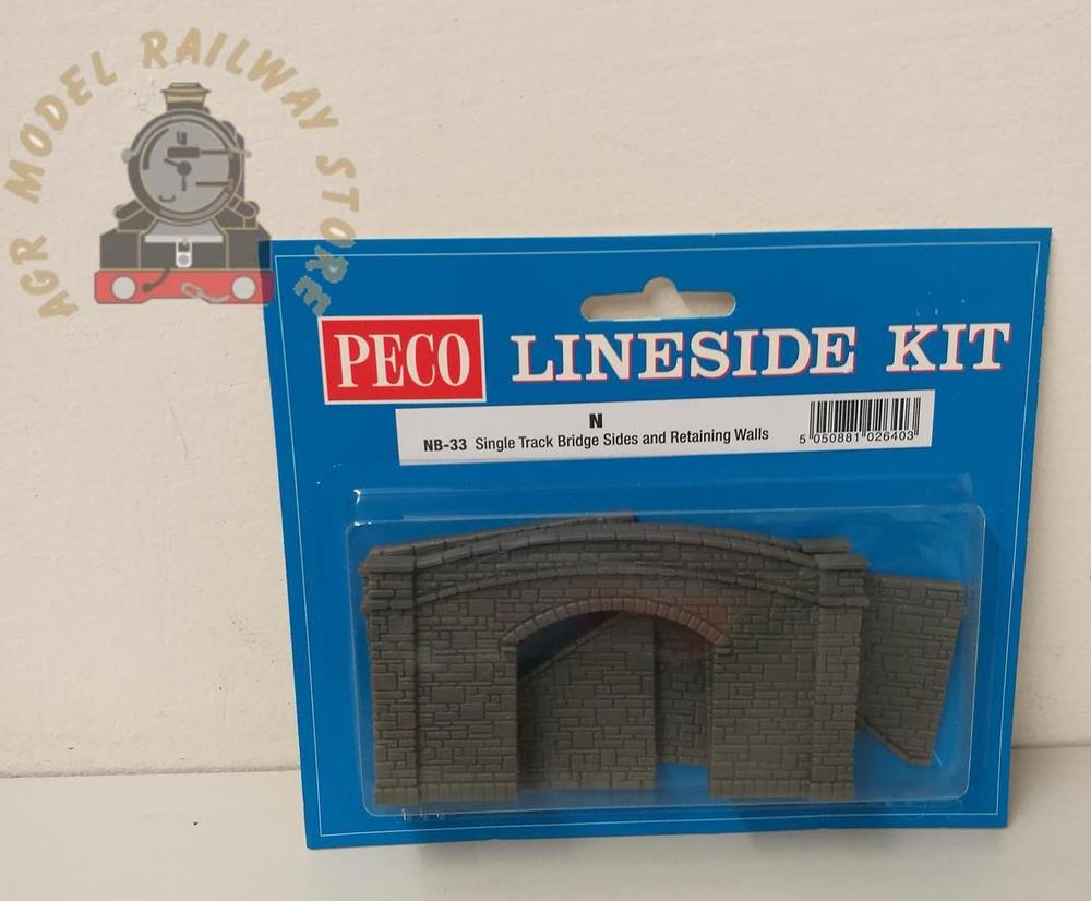 Peco NB-33 Road Bridge Single – N Gauge – AGR Model Railway Store