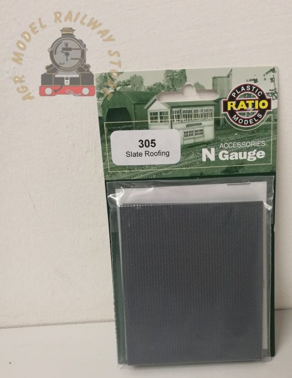 Ratio 305 Building Sheet - Slate Roofing - N Gauge