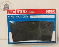 Peco ST-292 Setrack Curved Platform Brick - OO Gauge