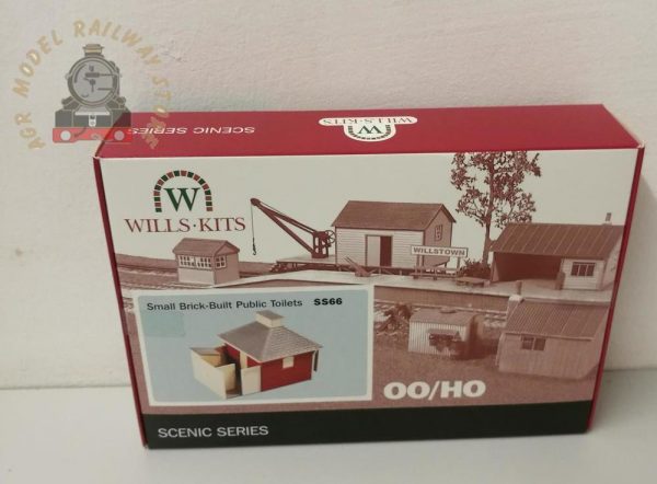 Wills SS66 Public Conveniences, brick built - OO Gauge