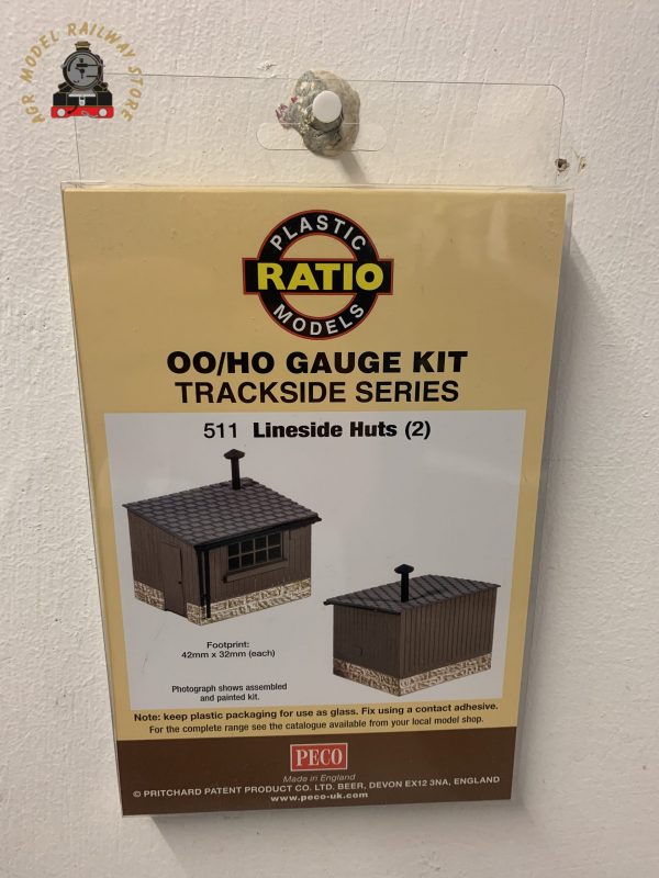 Ratio 511 Lineside Huts used for storage - OO Gauge