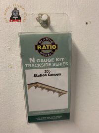 Ratio 205 Station Canopy Kit - N Gauge