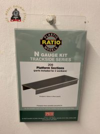 Ratio 209 Platform sections kit x 2 - N Gauge