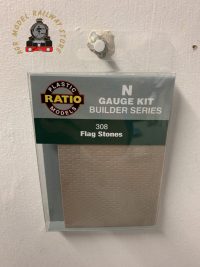 Ratio 308 Building Sheet - Flagstones / Pavement - N Gauge