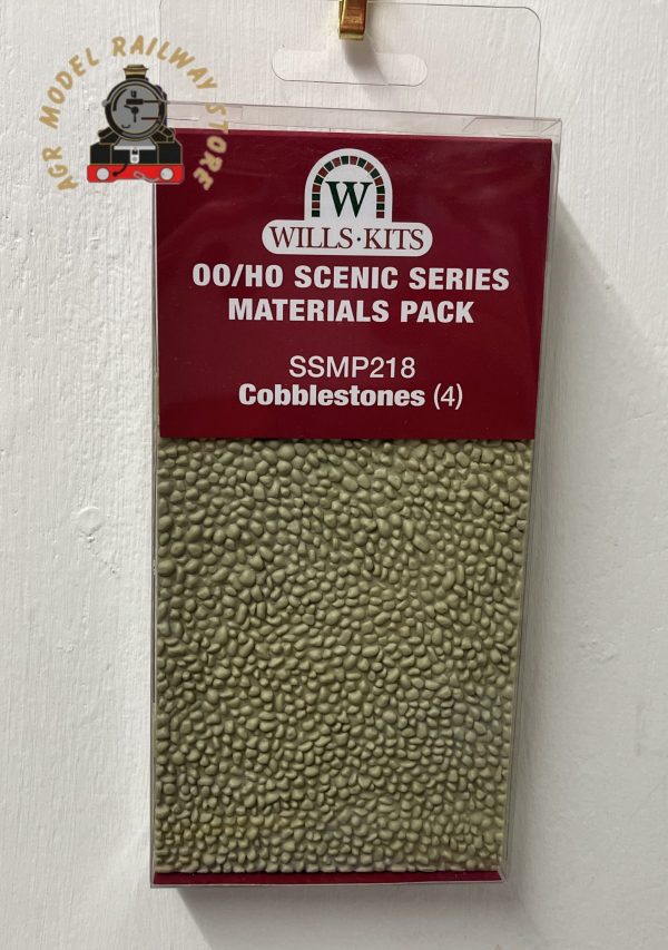 Wills SSMP218 Cobblestones - 4 Sheets - OO Gauge