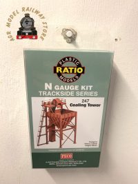 Ratio 247 Locomotive Coaling Tower Plastic Kit - N Gauge