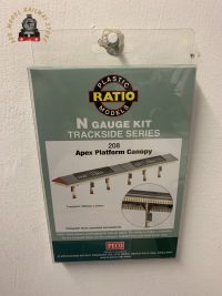 Ratio 208 Apex Platform Canopy Kit - N Gauge