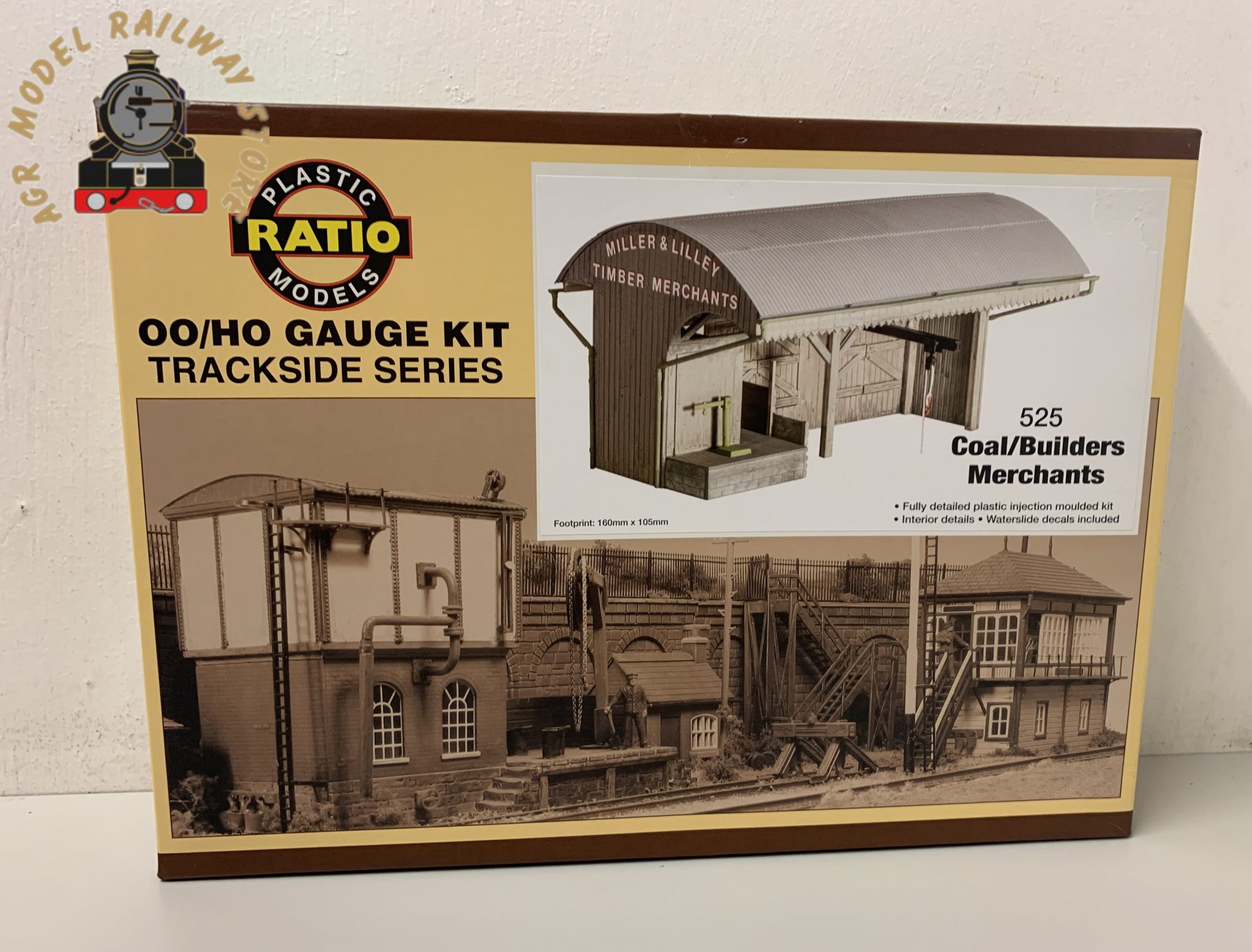 Ratio 525 Coal/Builders Merchants Kit – OO Gauge – AGR Model Railway Store