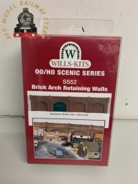 Wills SS52 Brick Retaining Walls - Arcades - OO Gauge