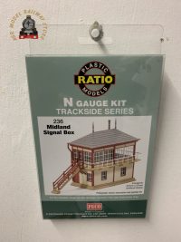 Ratio 236 Midland Railway 4D Signal Box Kit - N Gauge