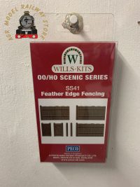 Wills SS41 Feather Edge Fencing - OO Gauge