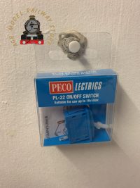 Peco PL-22 On/Off Switch Paleblue