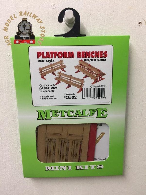 Metcalfe PO502 Platform Benches - OO Gauge