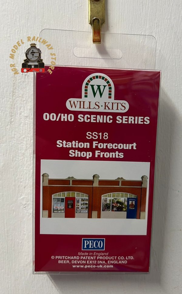 Wills SS18 Shops Kit ( typical of those found at stations ) - OO Gauge