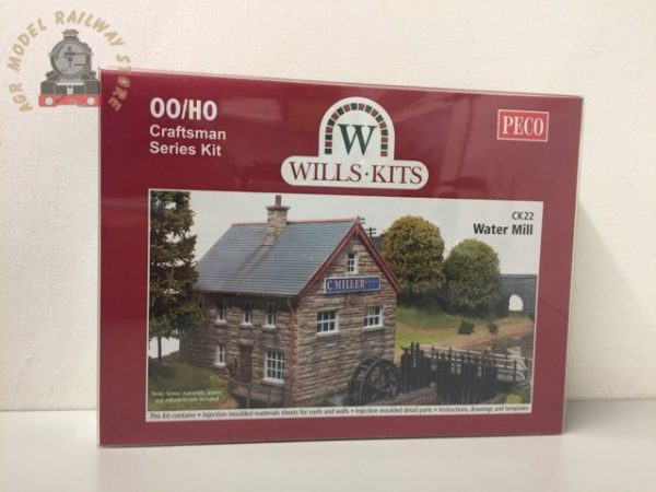 Wills CK22 Stone Built Watermill Kit - OO Gauge