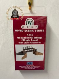 Wills SS28 Occupational Bridge Single Track (SS32 for twin track) - OO Gauge