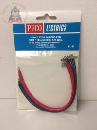 Peco PL-80 Power Feed Joiners Code 100/124 (4 pairs)