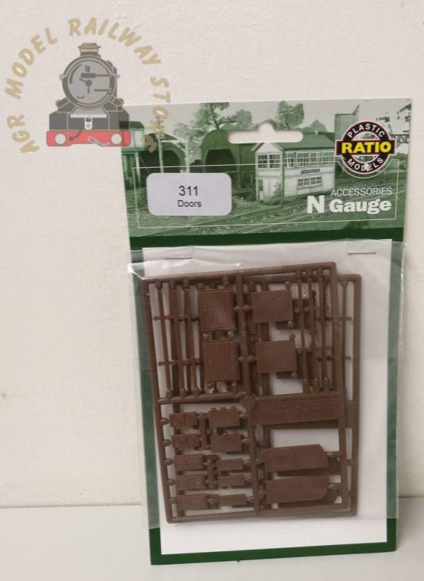 Ratio 311 Doors - Assorted - N Gauge