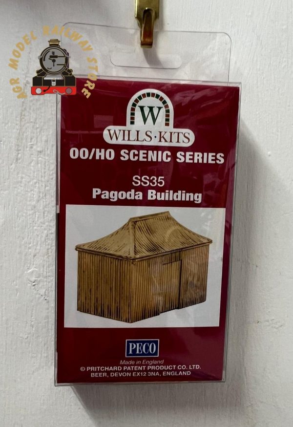 Wills SS35 Pagoda Building - OO Gauge