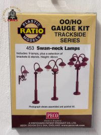 Ratio 453 Swan Necked Lamp - OO Gauge