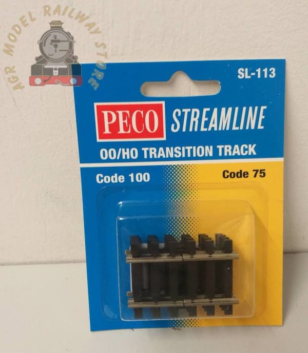 Peco SL-113 Code 75/Code 100 Transition Track