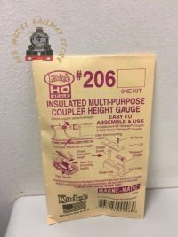 Kadee 206 HO Scale Insulated Coupler Height Gauge