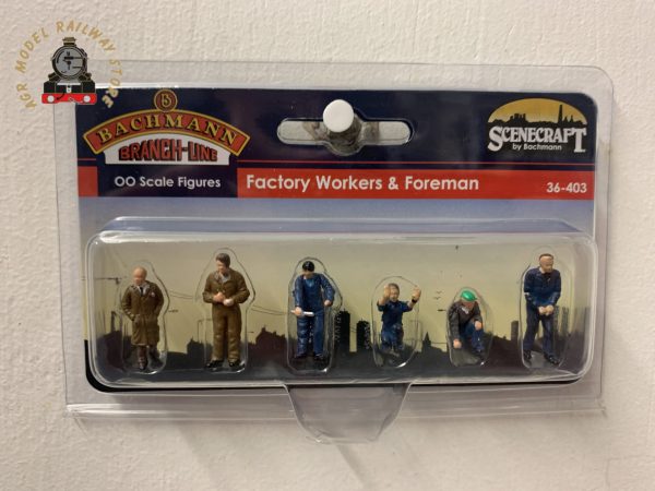 Bachmann 36-403 Factory Workers & Foreman - OO Gauge