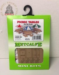 Metcalfe PO510 Picnic Tables Kit - OO Gauge