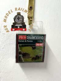 Modelscene 5105 Horses and Ponies - OO Gauge