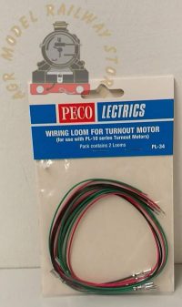 Peco PL-34 Wiring Harness for PL-10/PL-10E (2 per pack)