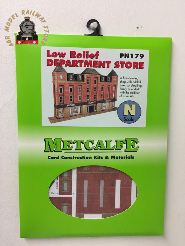 Metcalfe PN179 Low Relief Department Store - N Gauge