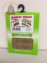 Metcalfe PO530 Market Stalls (2) - OO Gauge