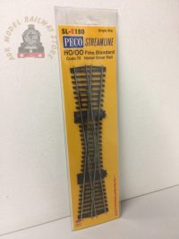 Peco SL-E180 Code 75 Electrofrog Single Slip