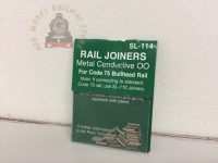 Peco SL-114 Code 75 Bullhead Rail Joiners