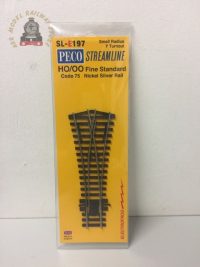 Peco SL-E197 Code 75 Electrofrog Small Y Point