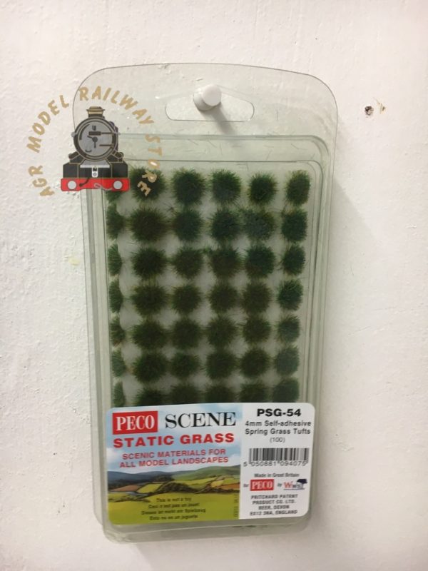 Peco PSG-54 Pecoscene - Spring 4mm Grass Tufts