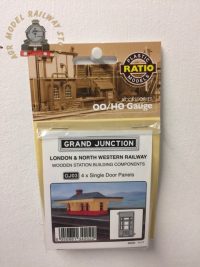 Ratio GJ03 Grand Junction Single Door Panels (4) - OO Gauge